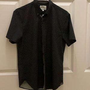 S/s performance button Front shirt